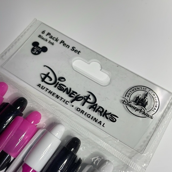 Disney Parks Authentic Minnie Mouse ballpoint pens, Set of 6 - black ink. - Picture 5 of 16